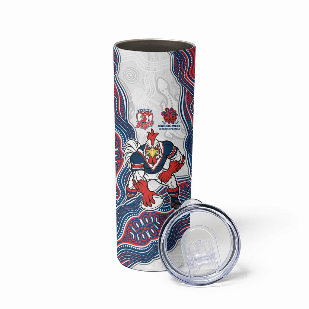 Sydney Roosters NAIDOC Week 2026 Skinny Tumbler First Nations of Australia Aboriginal Mascot Rugby