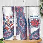 Sydney Roosters NAIDOC Week 2026 Skinny Tumbler First Nations of Australia Aboriginal Mascot Rugby