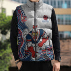 Sydney Roosters NAIDOC Week 2026 Sleeveless Puffer Jacket First Nations of Australia Aboriginal Mascot Rugby