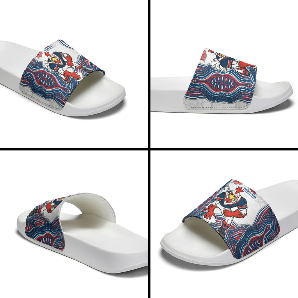 Sydney Roosters NAIDOC Week 2026 Slide Sandals First Nations of Australia Aboriginal Mascot Rugby