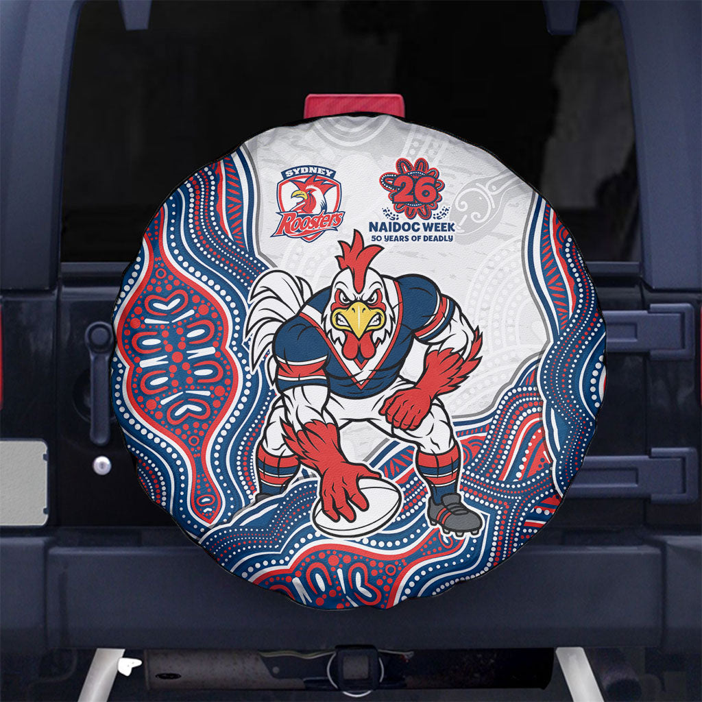 Sydney Roosters NAIDOC Week 2026 Spare Tire Cover First Nations of Australia Aboriginal Mascot Rugby