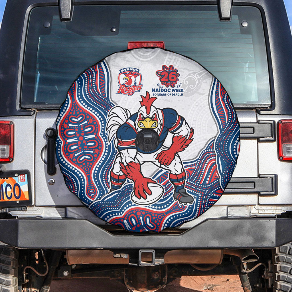 Sydney Roosters NAIDOC Week 2026 Spare Tire Cover First Nations of Australia Aboriginal Mascot Rugby