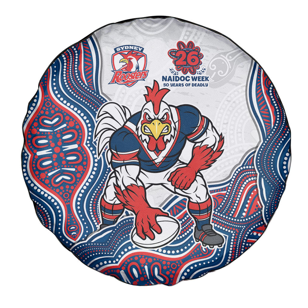 Sydney Roosters NAIDOC Week 2026 Spare Tire Cover First Nations of Australia Aboriginal Mascot Rugby
