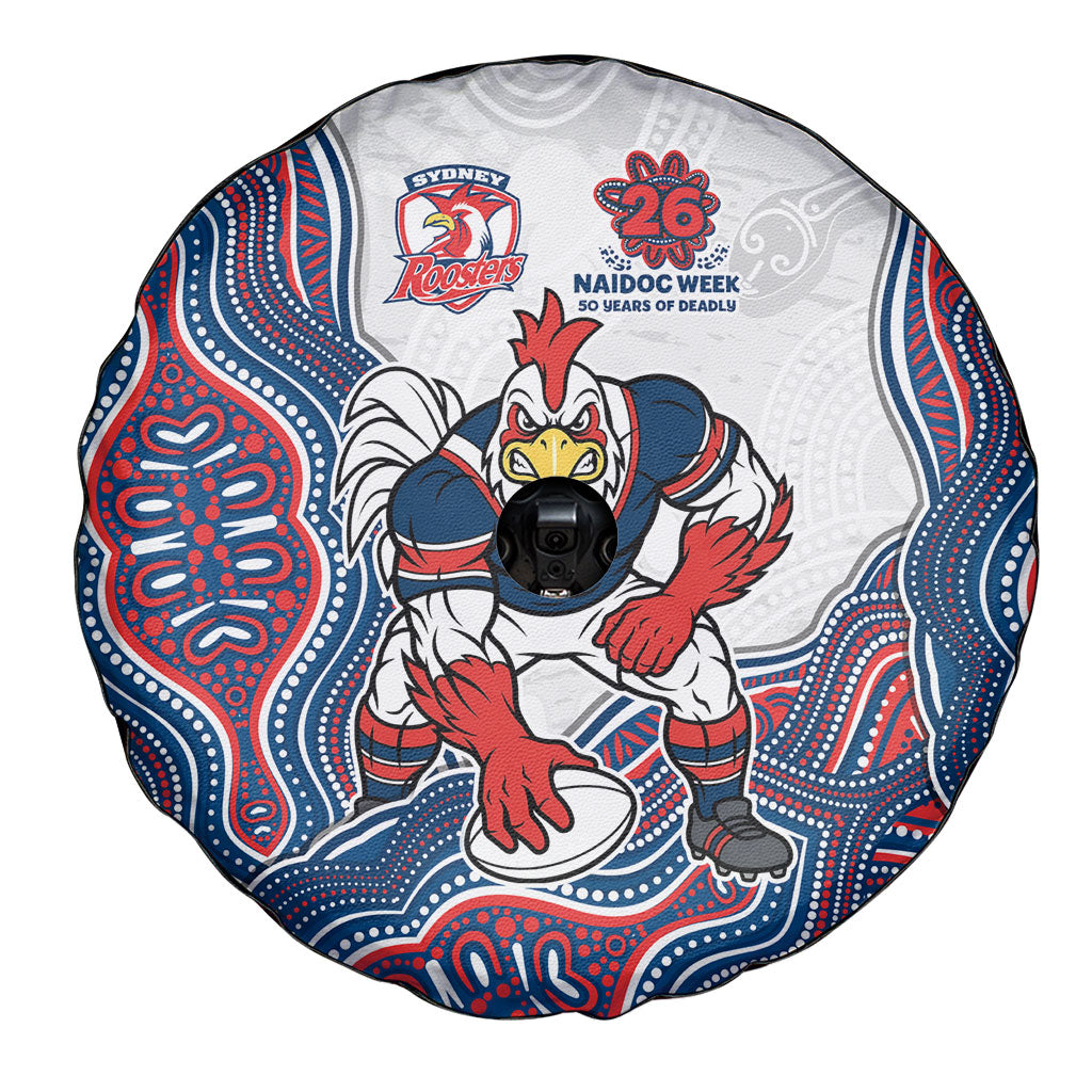 Sydney Roosters NAIDOC Week 2026 Spare Tire Cover First Nations of Australia Aboriginal Mascot Rugby