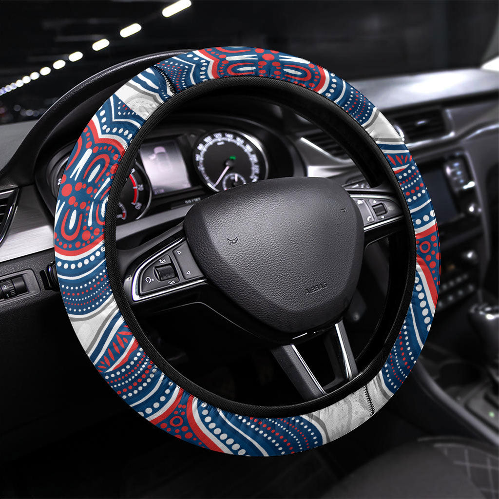 Sydney Roosters NAIDOC Week 2026 Steering Wheel Cover First Nations of Australia Aboriginal Mascot Rugby