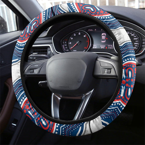 Sydney Roosters NAIDOC Week 2026 Steering Wheel Cover First Nations of Australia Aboriginal Mascot Rugby