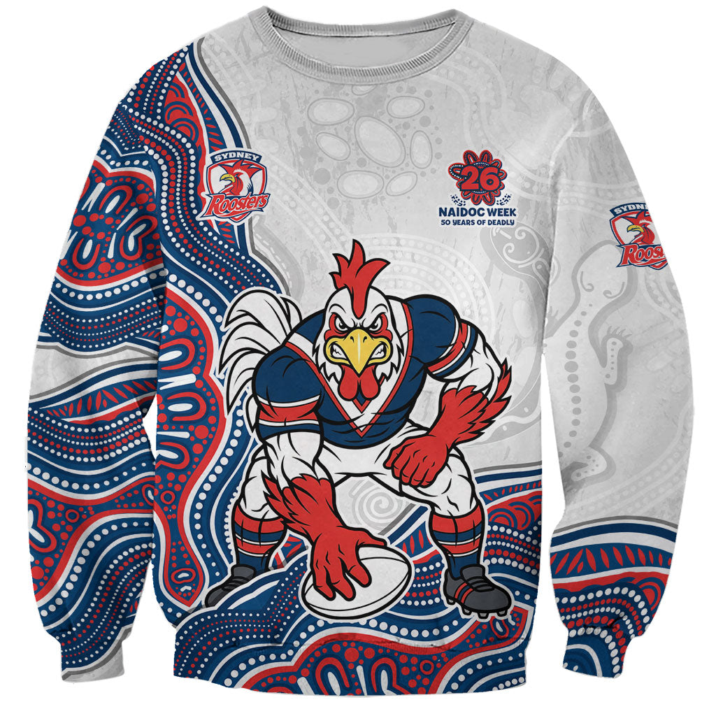 Sydney Roosters NAIDOC Week 2026 Sweatshirt First Nations of Australia Aboriginal Mascot Rugby