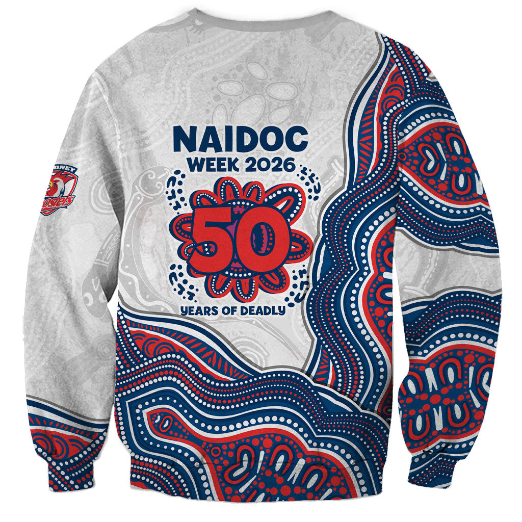 Sydney Roosters NAIDOC Week 2026 Sweatshirt First Nations of Australia Aboriginal Mascot Rugby