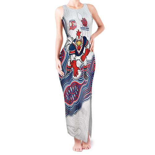 Sydney Roosters NAIDOC Week 2026 Tank Maxi Dress First Nations of Australia Aboriginal Mascot Rugby