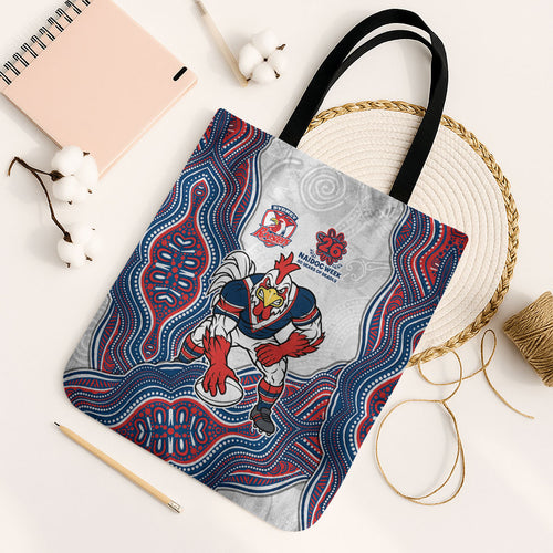 Sydney Roosters NAIDOC Week 2026 Tote Bag First Nations of Australia Aboriginal Mascot Rugby