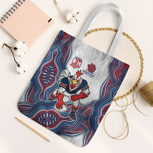 Sydney Roosters NAIDOC Week 2026 Tote Bag First Nations of Australia Aboriginal Mascot Rugby