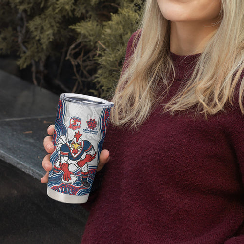 Sydney Roosters NAIDOC Week 2026 Tumbler Cup First Nations of Australia Aboriginal Mascot Rugby