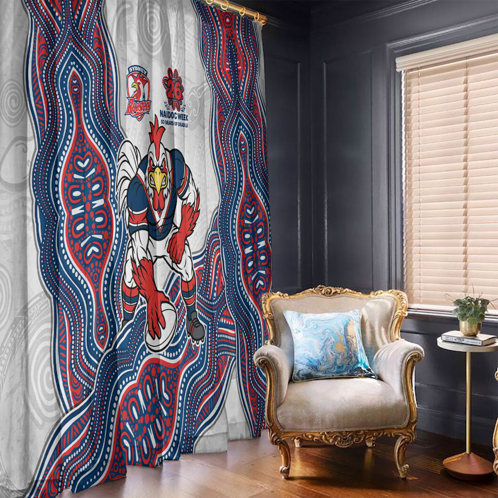 Sydney Roosters NAIDOC Week 2026 Window Curtain First Nations of Australia Aboriginal Mascot Rugby