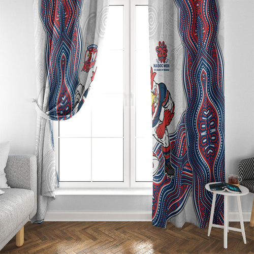 Sydney Roosters NAIDOC Week 2026 Window Curtain First Nations of Australia Aboriginal Mascot Rugby