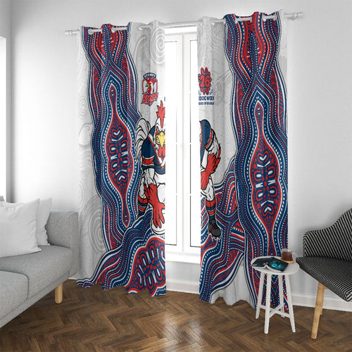 Sydney Roosters NAIDOC Week 2026 Window Curtain First Nations of Australia Aboriginal Mascot Rugby