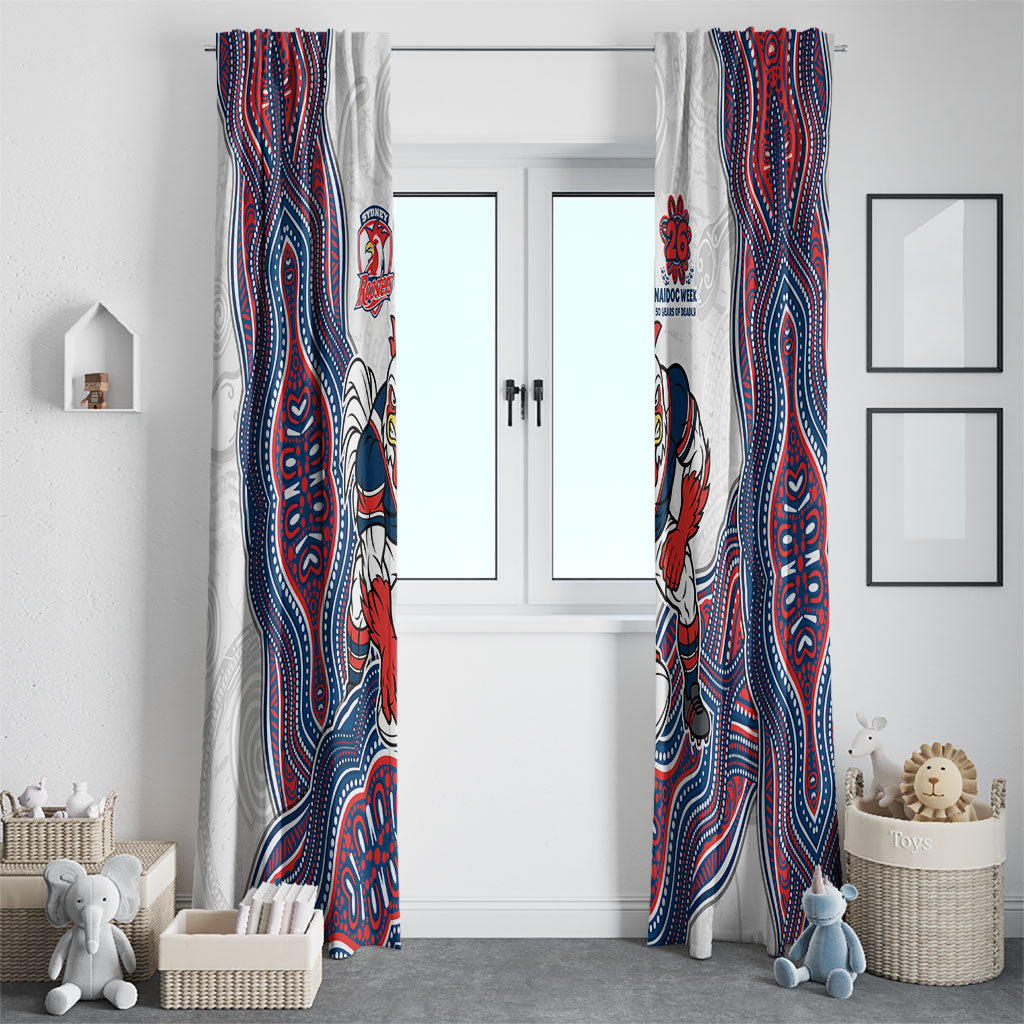 Sydney Roosters NAIDOC Week 2026 Window Curtain First Nations of Australia Aboriginal Mascot Rugby