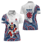 Sydney Roosters NAIDOC Week 2026 Women Polo Shirt First Nations of Australia Aboriginal Mascot Rugby