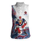 Sydney Roosters NAIDOC Week 2026 Women Sleeveless Polo Shirt First Nations of Australia Aboriginal Mascot Rugby