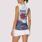 Sydney Roosters NAIDOC Week 2026 Women Sleeveless Polo Shirt First Nations of Australia Aboriginal Mascot Rugby