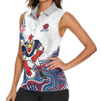 Sydney Roosters NAIDOC Week 2026 Women Sleeveless Polo Shirt First Nations of Australia Aboriginal Mascot Rugby