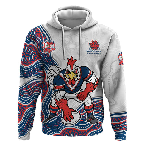 Sydney Roosters NAIDOC Week 2026 Zip Hoodie First Nations of Australia Aboriginal Mascot Rugby