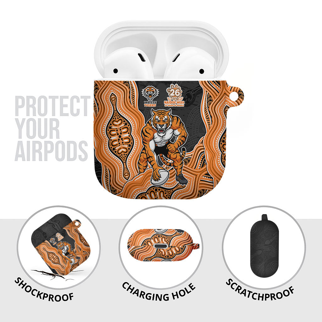 Wests Tigers NAIDOC Week 2026 AirPods Case First Nations of Australia Aboriginal Mascot Rugby
