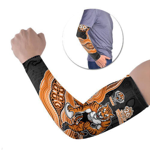 Wests Tigers NAIDOC Week 2026 Arm Sleeves First Nations of Australia Aboriginal Mascot Rugby