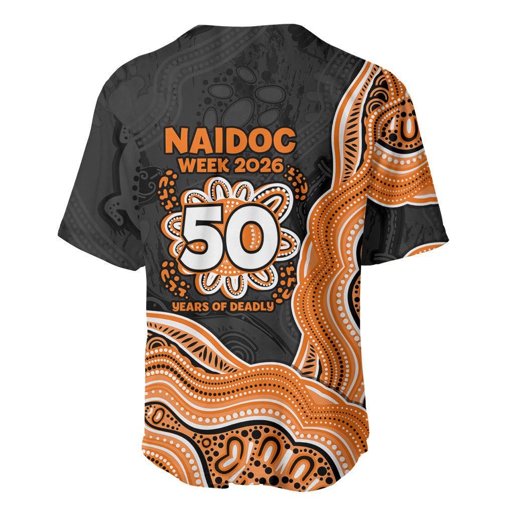 Wests Tigers NAIDOC Week 2026 Baseball Jersey First Nations of Australia Aboriginal Mascot Rugby