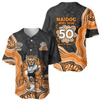 Wests Tigers NAIDOC Week 2026 Baseball Jersey First Nations of Australia Aboriginal Mascot Rugby