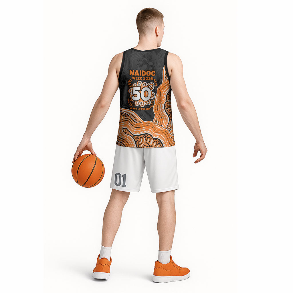 Wests Tigers NAIDOC Week 2026 Basketball Jersey First Nations of Australia Aboriginal Mascot Rugby