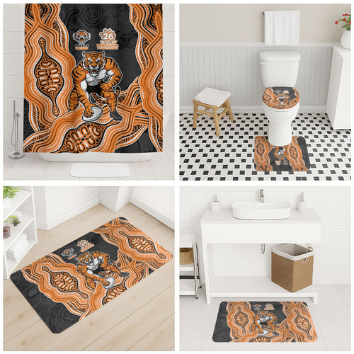 Wests Tigers NAIDOC Week 2026 Bathroom Set First Nations of Australia Aboriginal Mascot Rugby