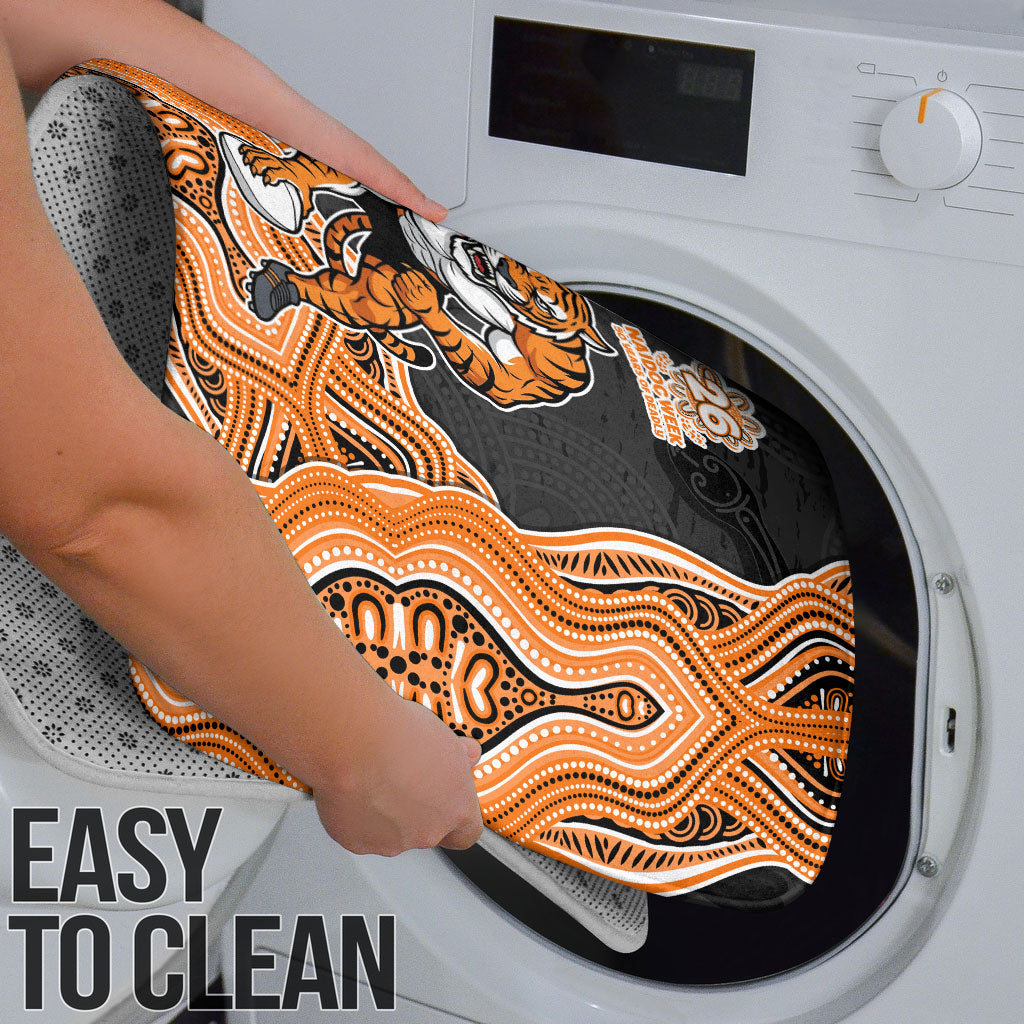 Wests Tigers NAIDOC Week 2026 Bathroom Set First Nations of Australia Aboriginal Mascot Rugby