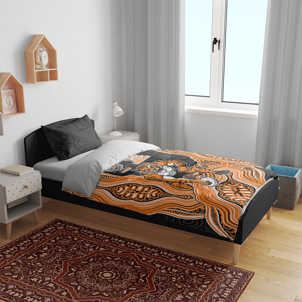 Wests Tigers NAIDOC Week 2026 Bedding Set First Nations of Australia Aboriginal Mascot Rugby