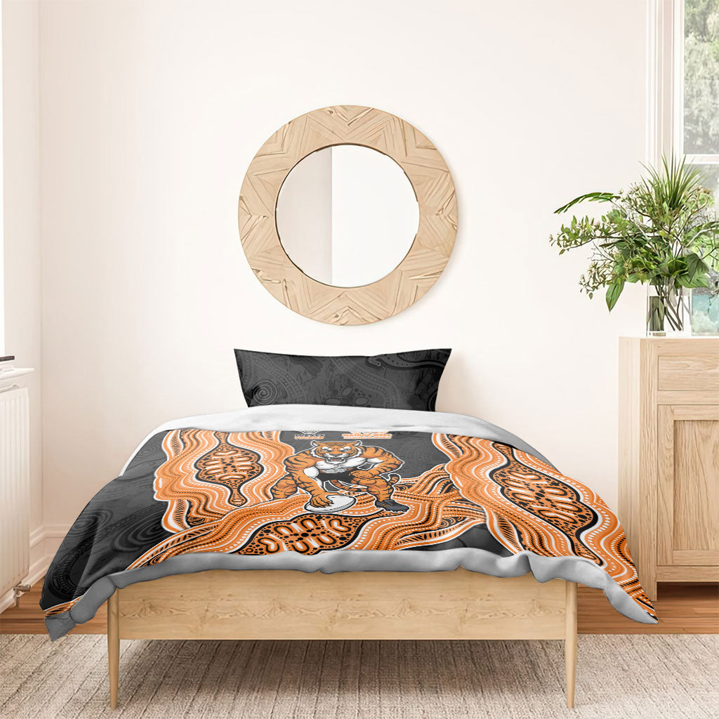 Wests Tigers NAIDOC Week 2026 Bedding Set First Nations of Australia Aboriginal Mascot Rugby