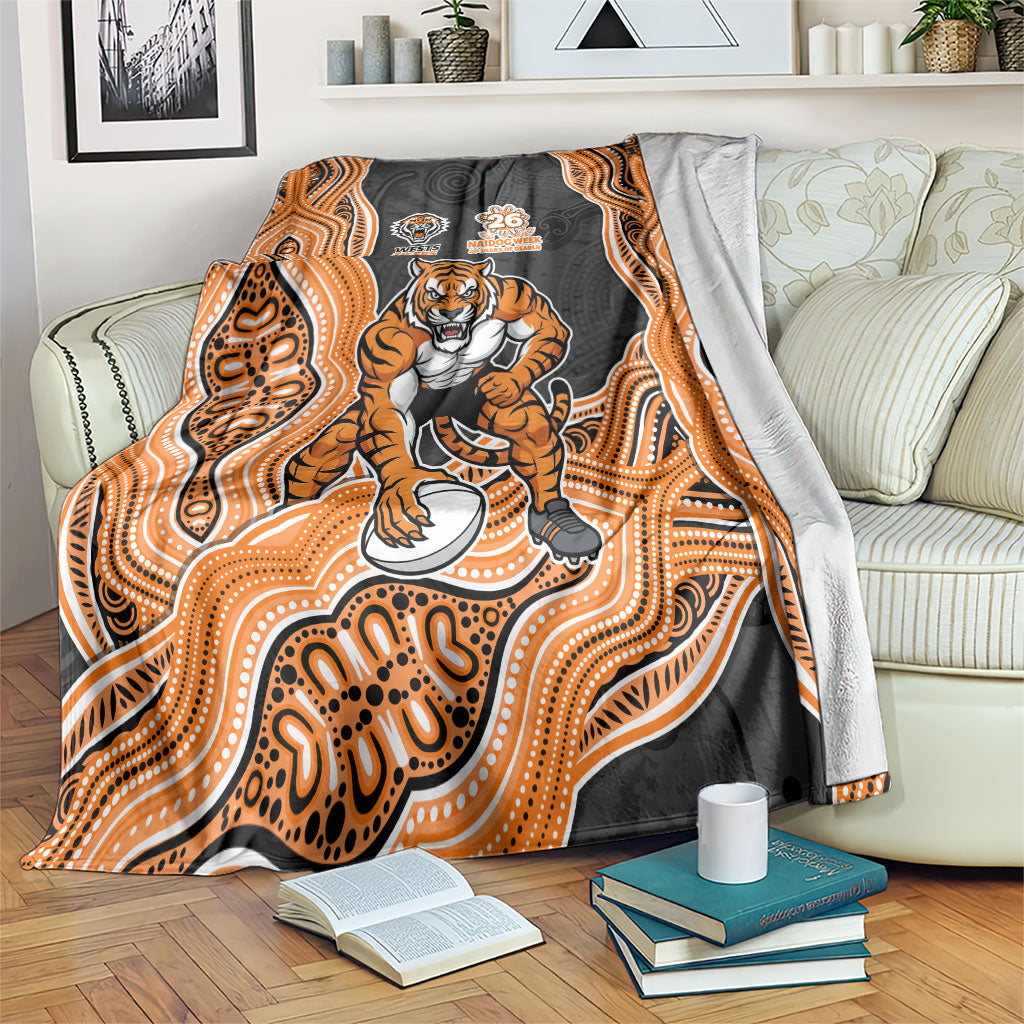 Wests Tigers NAIDOC Week 2026 Blanket First Nations of Australia Aboriginal Mascot Rugby