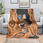 Wests Tigers NAIDOC Week 2026 Blanket First Nations of Australia Aboriginal Mascot Rugby