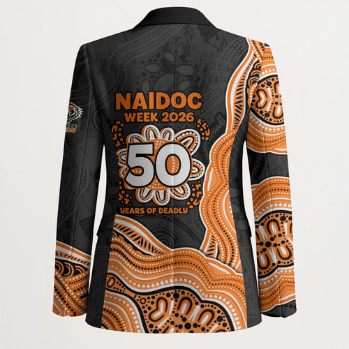 Wests Tigers NAIDOC Week 2026 Blazer First Nations of Australia Aboriginal Mascot Rugby