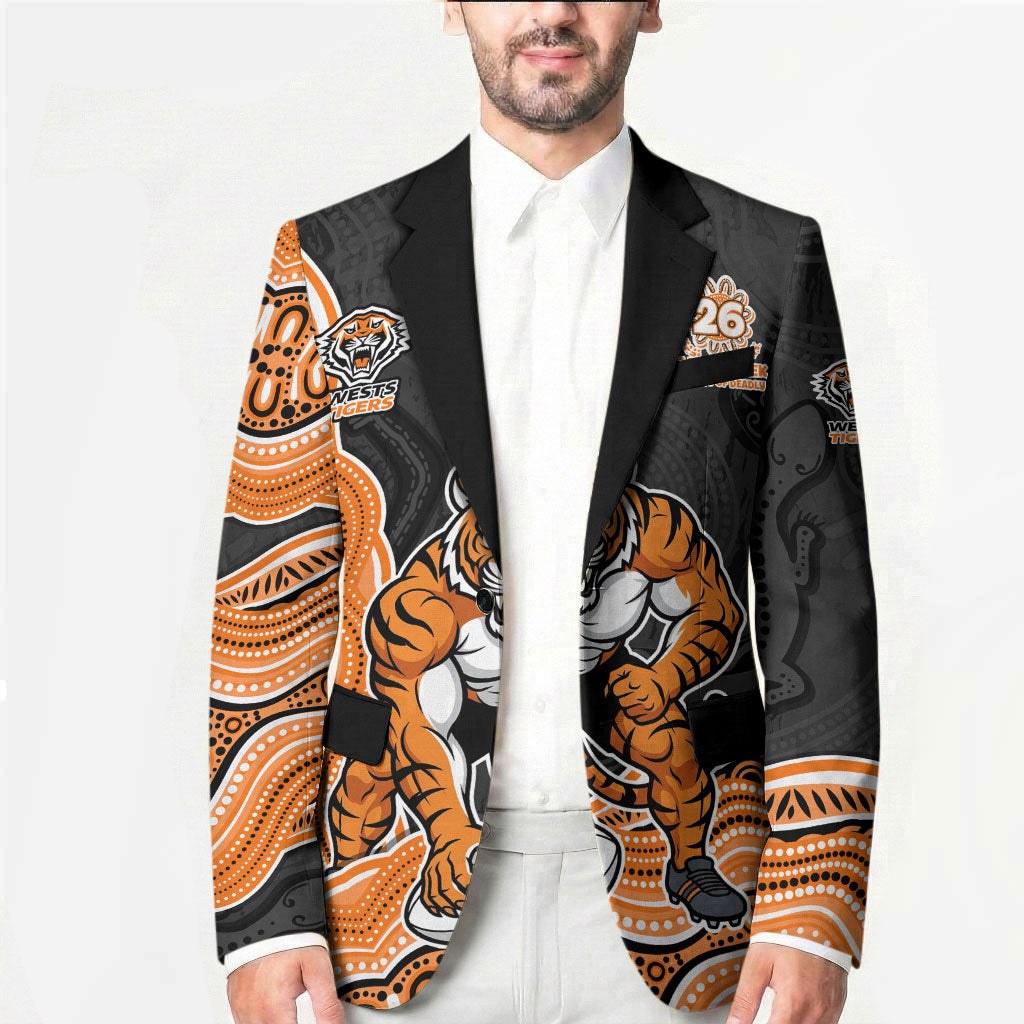 Wests Tigers NAIDOC Week 2026 Blazer First Nations of Australia Aboriginal Mascot Rugby