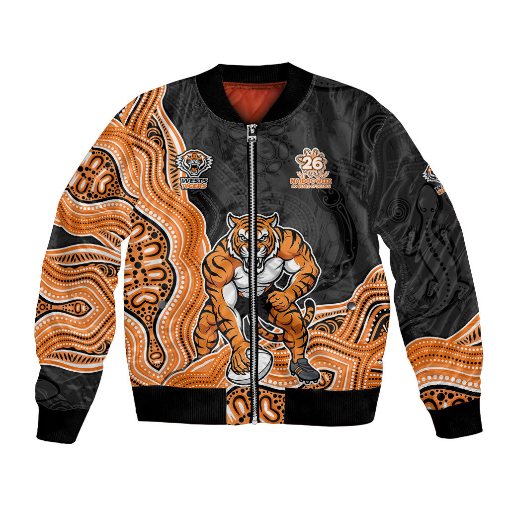 Wests Tigers NAIDOC Week 2026 Bomber Jacket First Nations of Australia Aboriginal Mascot Rugby