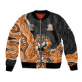 Wests Tigers NAIDOC Week 2026 Bomber Jacket First Nations of Australia Aboriginal Mascot Rugby