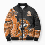 Wests Tigers NAIDOC Week 2026 Bomber Puffer Jacket First Nations of Australia Aboriginal Mascot Rugby