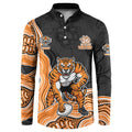 Wests Tigers NAIDOC Week 2026 Button Sweatshirt First Nations of Australia Aboriginal Mascot Rugby