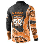 Wests Tigers NAIDOC Week 2026 Button Sweatshirt First Nations of Australia Aboriginal Mascot Rugby