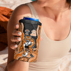 Wests Tigers NAIDOC Week 2026 4 in 1 Can Cooler Tumbler First Nations of Australia Aboriginal Mascot Rugby