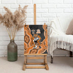 Wests Tigers NAIDOC Week 2026 Canvas Wall Art First Nations of Australia Aboriginal Mascot Rugby