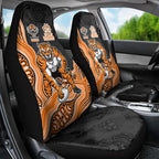 Wests Tigers NAIDOC Week 2026 Car Seat Cover First Nations of Australia Aboriginal Mascot Rugby