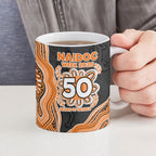 Wests Tigers NAIDOC Week 2026 Ceramic Mug First Nations of Australia Aboriginal Mascot Rugby