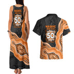 Wests Tigers NAIDOC Week 2026 Couples Matching Tank Maxi Dress and Hawaiian Shirt First Nations of Australia Aboriginal Mascot Rugby