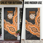 Wests Tigers NAIDOC Week 2026 Door Cover First Nations of Australia Aboriginal Mascot Rugby