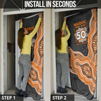 Wests Tigers NAIDOC Week 2026 Door Cover First Nations of Australia Aboriginal Mascot Rugby